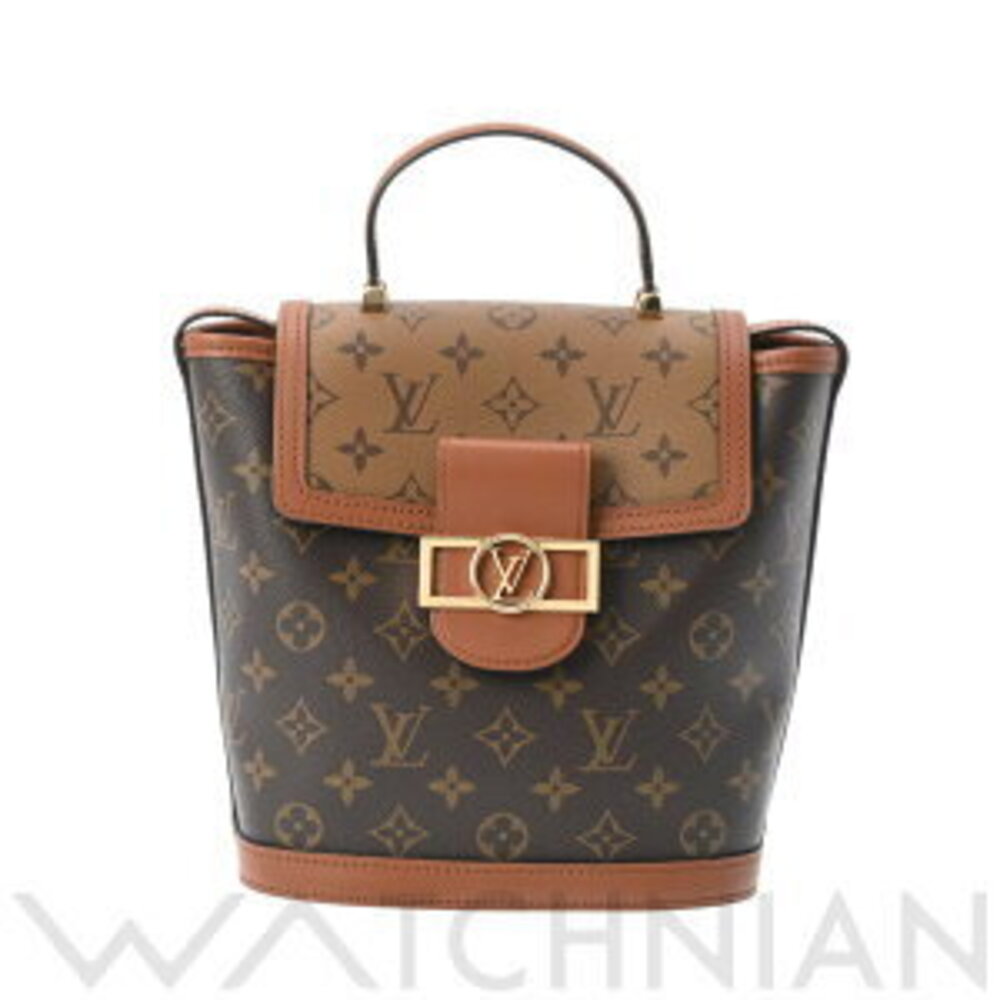 Louis Vuitton Dauphine Backpack Rucksack Daypack Brown Reverse Daypack